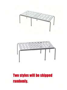 1pc/2pcs Solid Color Detachable Expandable Shoe Rack, Plastic Shoe & Slipper Storage Organizer, Suitable For Kitchen, Living Room, Dorm. Can Be Placed In Entryway, Under Bed, Bathroom, Closet. Reinforced Expandable Shoe Rack. - Multicolor - View 9