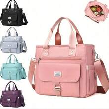 1pc Large Capacity Thickened Insulated Picnic Bag, Portable Cooler Lunch Box, Multi-Functional Outdoor Tote Thermal Bag - 綠色 - 查看 1