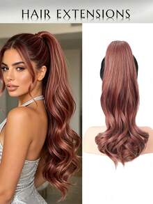 Tóc giả WaveTrip SS Style Inspo dành cho nữ, thích hợp cho kỳ nghỉ hè, kiểu dáng ombre, dài 24 inch, chịu nhiệt, chất liệu tổng hợp, phù hợp cho phụ nữ, bé gái, dự tiệc và sử dụng hàng ngày. - Nhiều màu - Xem 1