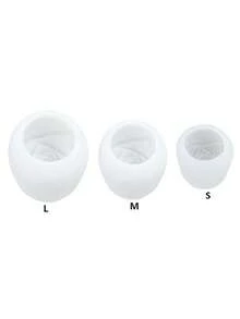 1个透明液态硅胶模具，玫瑰花模具，适用于树脂浇铸、蜡烛制作、DIY工艺品，适合母亲节、情人节、婚礼礼物、手工装饰品 - 無色 - 查看 4