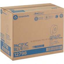 Pacific Blue Select 2-Ply Jumbo Jr. 9" Toilet Paper By GP PRO (Georgia-Pacific), 13728, 1,000 Linear Feet Per Roll, 8 Rolls Per Case - 太平洋藍基礎 - 查看 5