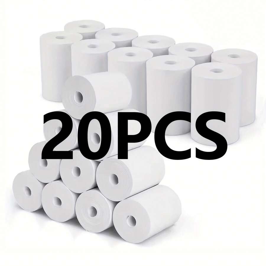 5/10/20 Rolls Thermal Paper For Kids Camera, Kids Camera Replacement Paper, Kids Camera Roll Paper, Kids Camera Paper, Ink-Free Paper - Easy To Replace - Set - View 1