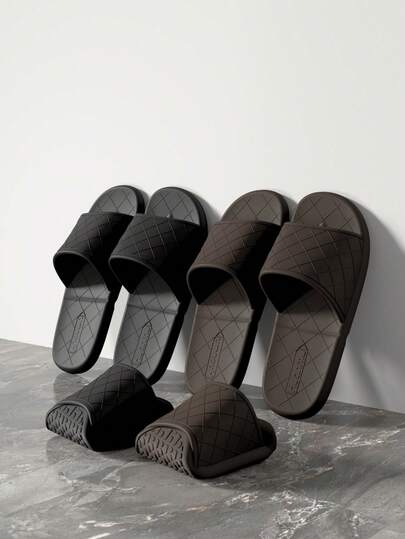 可折叠旅行拖鞋，室内家用浴室按摩拖鞋，男女通用轻便速干浴室拖鞋，防滑平底凉鞋