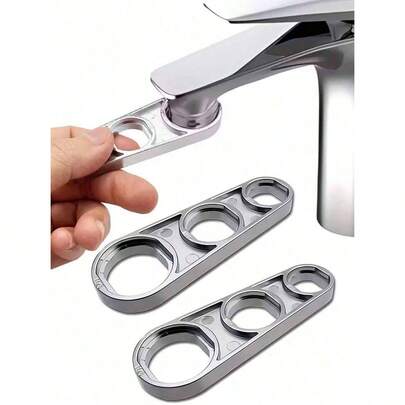 1pc Multi-Purpose Faucet Aerator Disassembly Wrench Tool, Universal Spanner For Disassembling Kitchen & Bathroom Faucet Parts