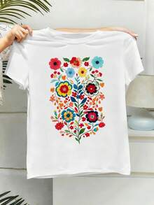 Women T-Shirts - White - View 2