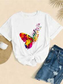 Women T-Shirts - White - View 2