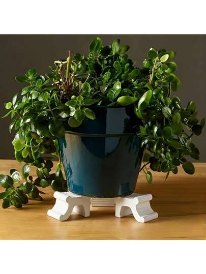 3 Pcs Plant Pot Feet – Crafted Garden Risers For Flower Pots, Plant Stand Elevator Feet, Small Home Decor Accents – Perfect For Indoor & Outdoor Potted Plants, Balcony, Patio, Windowsill – Great For Plant Lovers, Gardeners, Home Decorators & DIY Enthusiasts