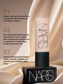 NARS Soft Matte Complete 遮瑕粉底液 #Oslo Light 1（極白皙、冷調）45ml/1.5oz | 全遮瑕霧面妝效 | 長效持久 | 抗脫妝 | 控油 | 輕盈 | 均勻膚色 | 適合油性與混合肌 - Oslo (Light 1) - 45ml - 查看 4