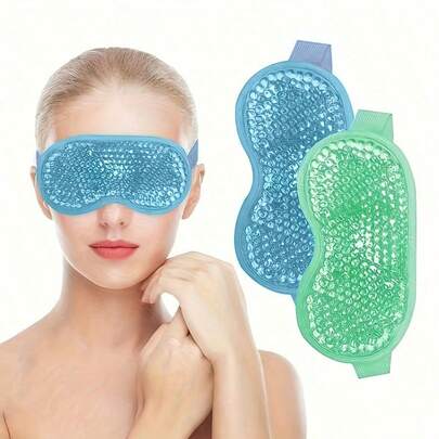 1pc Reusable Cold/Hot Eye Mask, Suitable For Men And Women, Ideal For Travel And Relaxation - A Perfect Gift For Mother's Day, Christmas, Birthday