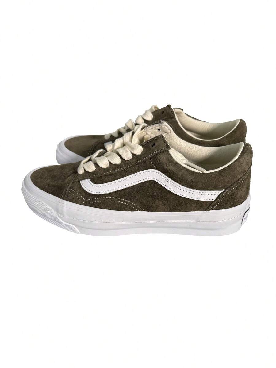 Vans 2026 夏季新款 Old Skool 36 LX 男女通用低帮滑板鞋，休闲运动鞋 VN000CQDCHZ - 綠色 - 查看 1