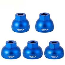 Herramienta de instalación y extracción de anillo de bloqueo Centerlock para freno de disco de bicicleta y herramienta para pedalier para kit de reparación de bicicleta de montaña SHIMANO SRAM BB52 - BB-39-16 - Ver 6