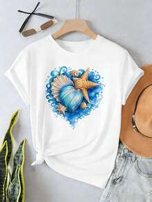 Women T-Shirts - White - View 2
