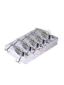 1 pezzo/5 pezzi Esca da pesca VIB personalizzabile con incisione laser, esca vibrante in metallo, regalo da pesca personalizzato per coppia/padre, amo con incisione di nome/data/messaggio, materiale in acciaio inossidabile, testo inciso al laser, placcato oro e argento, include 3 ami, adatto per appassionati di pesca, padri, mariti, fidanzati, acquirenti di regali, pesca con esche, pesca in acqua dolce e salata, pesca all'aperto, regalo per la festa del papà, regalo di compleanno, ricordo di anniversario, San Valentino, collezionabili da pesca - Multicolore - Visualizzare 8