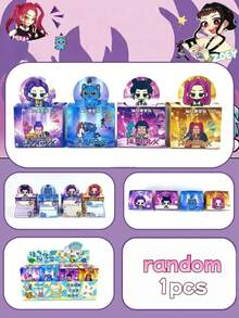 Hasbro Bộ 2 tờ giấy ghi chú dán rời in hình nhóm nhạc nữ K-POP, kiểu Q-Style, giấy ghi nhớ dành cho người hâm mộ, giấy viết có thể tháo rời không để lại cặn, thích hợp cho việc học tập, viết nhật ký và làm quà tặng hàng ngày. - Nhiều màu - Xem 4