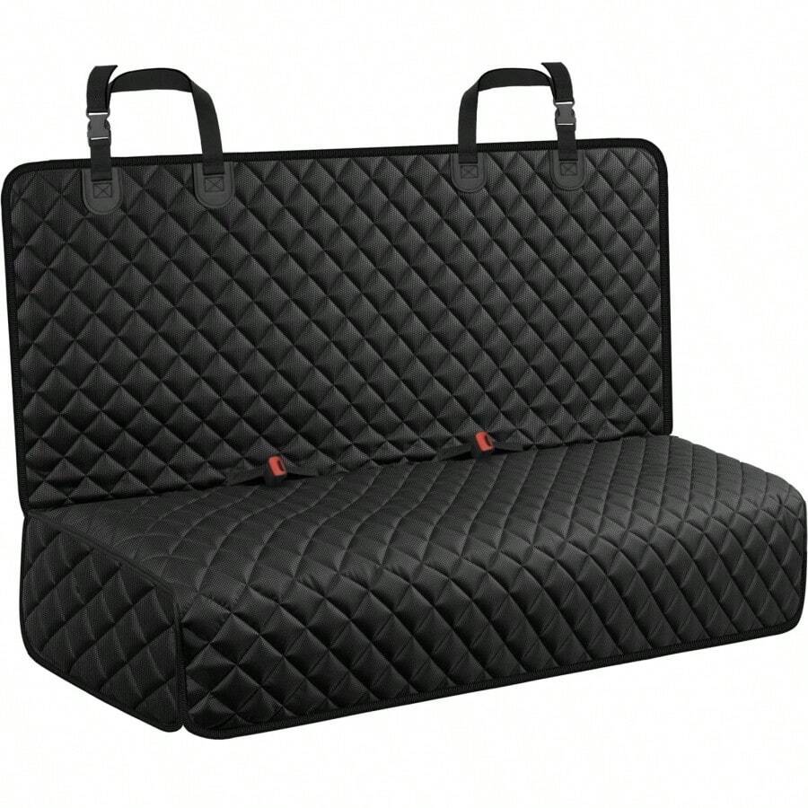 Dog Car Seat Cover For Back Seat - Waterproof Car Seat Protector For Child Carseat & Pets, Nonslip Car Seat Covers For Cars, SUVs & Small Trucks - Black - View 1
