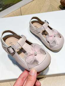 Fashionable Sports Shoes For Babies, Suitable For All Seasons, Toddler Princess Shoes - Pink - View 1