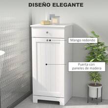HOMCOM Bathroom Furniture Sets - White - View 5