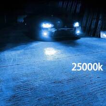 Heyword 150000lm 450W 1860 CSP chip 3000k/4300k/6000k/8000k faro LED para coche h4 h7 h1 faros LED 9005 H7 h11 luz led - 4300k - Ver 11