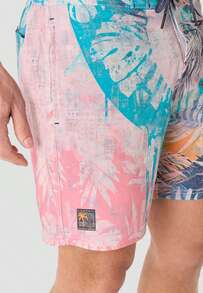 Koroshi Surfer Technical Swimsuit MULTICOLOR / MULTI-COLOURED S/M/L/XL/XXL Adjustable Elastic Waistband That Adapts To Your Body Offers Durability, Quick Drying And Flexibility In The Water. - Multicolor - View 6
