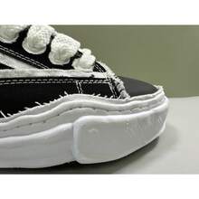 2026 New MMY Platform Sneakers Vintage Dad Shoes Unisex Pair Casual Shoes Street Fashion Bestseller Canvas Shoes For Women And Men - 黑白流蘇 - 查看 5