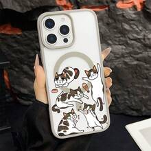 マグネット式黄ばみ防止 | 高級感あふれる2in1アクリルマグネット式スマホケース！スタイリッシュで手触りも良く、実用的な保護機能とマグネット式・耐衝撃設計を融合させた、高級感あふれるケースです。 猫ケース  11  17e 手机壳  17e 手机壳 家族、恋人、友人、そして子供たちへのプレゼントに最適です。  16 Pro/11 Pro/11 Pro Max/13/14 Plus/12/16 Pro Max/14 Pro Max/12 Pro Max/17 Pro/15 Plus/15 Pro Max/17 Pro Max/16/13 Pro Max/16 Plus/ 13 pro/17/15 Pro/12 Pro/16e/Apple  Air/17e/15/14 Pro/14 - グレー - チェックする 17