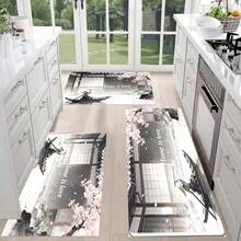 This Non-Slip Durable And Beautiful Floor Mat Is Suitable For Use In Living Rooms Doorways And Rooms With Exquisite Printed Patterns It Is Easy To Clean Looks Great And Can Be Given As A Gift On - White 1pc - View 2