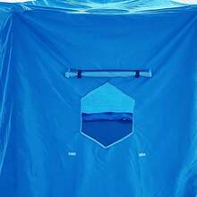 Tent, Waterproof Oxford Cloth Trampoline Cover, Trampoline Tent Cover With Windows, Sunshades, And Skylights, Suitable For Round Trampolines, 6ft-15ft Trampoline Sunshade. - Blue - View 4