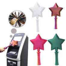 Star-Shaped Non-Contact Payment Magic Wand Card Holder, Suitable For NFC Transactions - A - View 6