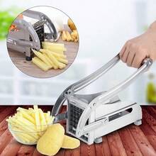 Premium Chip Cutter French Fry Cutter, Stainless Steel Potato Slicer With 2 Blade Options, Christmas Gift For Her, Stocking Filler - Default - View 5