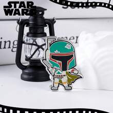Bộ sưu tập huy hiệu Star Wars chính thức được cấp phép, làm từ hợp kim kẽm tráng men, hình Boba Fett trong The Mandalorian, huy hiệu cài áo, huy hiệu cài balo kiểu anime, ghim cài kim loại chống gỉ, trang sức độc đáo, quà tặng. - Nhiều màu - Xem 5