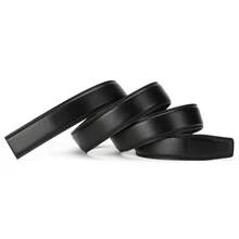Thắt lưng da cao cấp dành cho nam, khóa hợp kim tự động, kiểu dáng thanh lịch, phù hợp với quần jeans và trang phục thường ngày. - Ru-băng hai màu - Xem 7