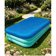 Lona de Proteção para Piscina Inflável, Tapete de Cobertura de Piscina - A - Visão 6