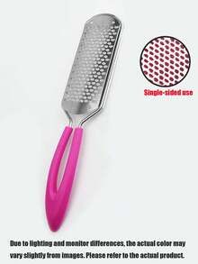 Fashionable Double-Sided Foot Scrubber, Removes Dead Skin And Calluses, Metal Foot File, Suitable For Men And Women, Ergonomic Foot Brush, Suitable For Bathroom, Home SPA Care, Professional Pedicure File, Pedicure Tool, Foot Care Tool, Foot Care Accessory - Multicolor - View 14