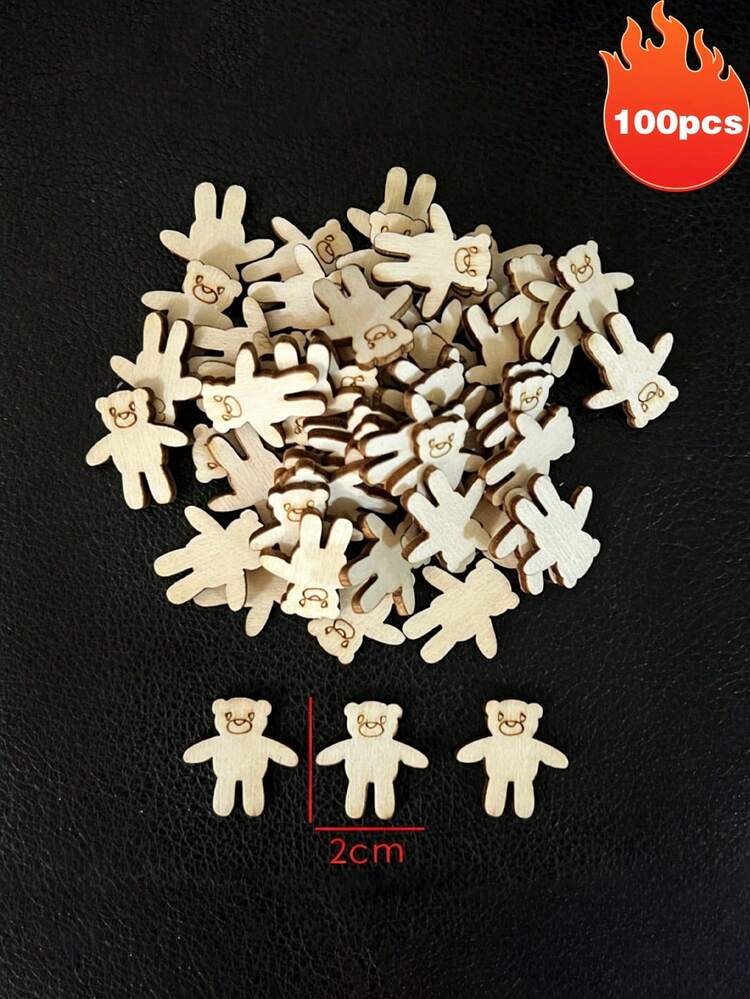 彩色木质纸屑，彩虹鸽子鱼十字枝图案，适用于洗礼、出生、圣餐、命名仪式、坚信礼等场合，也可作为派对礼物或装饰品。 - 木 - 查看 14