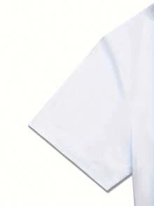 Talla unisex. Camiseta de algodón de verano de talla grande para mujer. Camiseta casual de manga corta y cuello redondo para mujer, estampada con la inscripción "LOS ANGELES". ㎡ Elasticidad media, lavable a máquina, cómodo para todas las estaciones, perfecto para el verano, exclusivo para entusiastas de la moda. El material absorbe el sudor, es suave y agradable al tacto. - Blanco - Ver 5