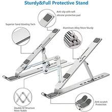 Full Metal Laptop Stand Series, Convenient Height Adjustable Folding Metal Laptop Stand - View 4