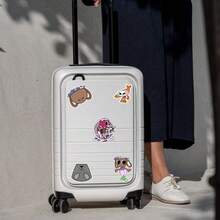 55 piezas Pegatinas de dibujos animados del mundo dandy, pegatinas decorativas creativas y lindas para teléfono, adecuadas para niños y niñas - Multicolor - Ver 8
