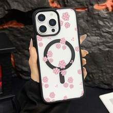 マグネット式黄ばみ防止 | 高級感あふれる2in1アクリルマグネット式スマホケース！スタイリッシュで手触りも良く、実用的な保護機能とマグネット式・耐衝撃設計を融合させた、高級感あふれるケースです。 桜柄ケース  11  17e 手机壳  17e 手机壳 家族、恋人、友人、そして子供たちへのプレゼントに最適です。  13/11 Pro/17 Pro/17 Pro Max/16 Plus/13 Pro Max/16 Pro Max/ 13 pro/14 Pro Max/15 Pro Max/12 Pro Max/15/16e/14/15 Plus/14 Plus/12 Pro/17/17e/14 Pro/11 Pro Max/16/Apple  Air/16 Pro/15 Pro/12 - ブラック - チェックする 34