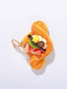 1pc Realistic Fruit Pineapple Keychain, Party Favor Gift For Best Friend - Multicolor - View 8