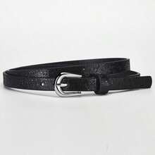 3-Piece Children's New Glossy PU Leather Belt Set, Suitable For Jeans And Skirts, A Great Children's Gift. Belt, Belts - 3Pcs - View 6