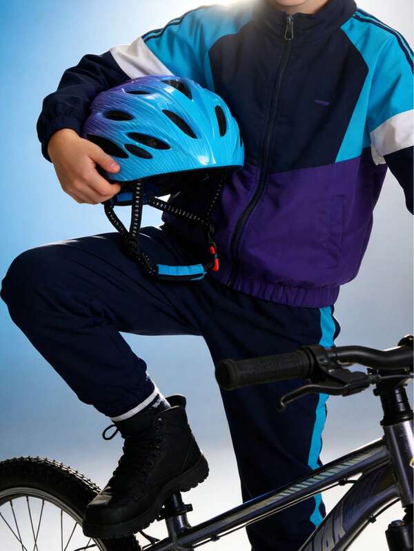1pc M Size Daily Practical Bicycle Helmet - Lightweight Durable Multifunctional Helmet, Adjustable Strap, Smooth Ventilation Structure, Suitable For Cycling And Scooters, Cute Holiday Gift