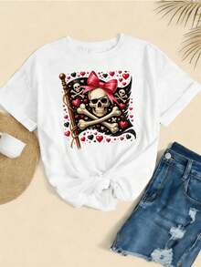 Women T-Shirts - White - View 2