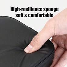 1pc Bicycle Seat Cushion, Made Of Comfortable Fitting PU Material, Easy To Install, Durable Stitching Design, Suitable For Adults And Men, All-Weather Sturdy Rear Cargo Rack With Passenger Seat, Suitable For Long-Distance Riding, Commuting And Mountain Biking, Simple Installation, Durable And Long-Lasting. - Multicolor - View 2