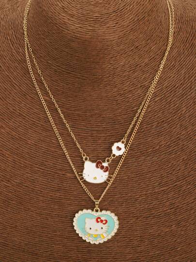 SANRIO 1 pieza Pulsera de trébol hueco, minimalista y versátil adecuada para uso diario, puede ser un regalo de cumpleaños para adolescentes