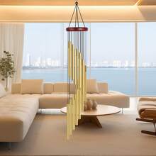 Outdoor Wind Chimes, Lucky Wind Chimes, Classic Wind Chimes, Aluminum Tube Wind Chimes, Melodic Wind Chimes, Country Garden Patio Home Decor Music Wind Chimes, Dachshund Pattern, Room Decor, Home Decor - Multicolor - View 13