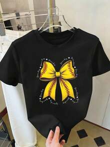 Women T-Shirts - Black - View 2