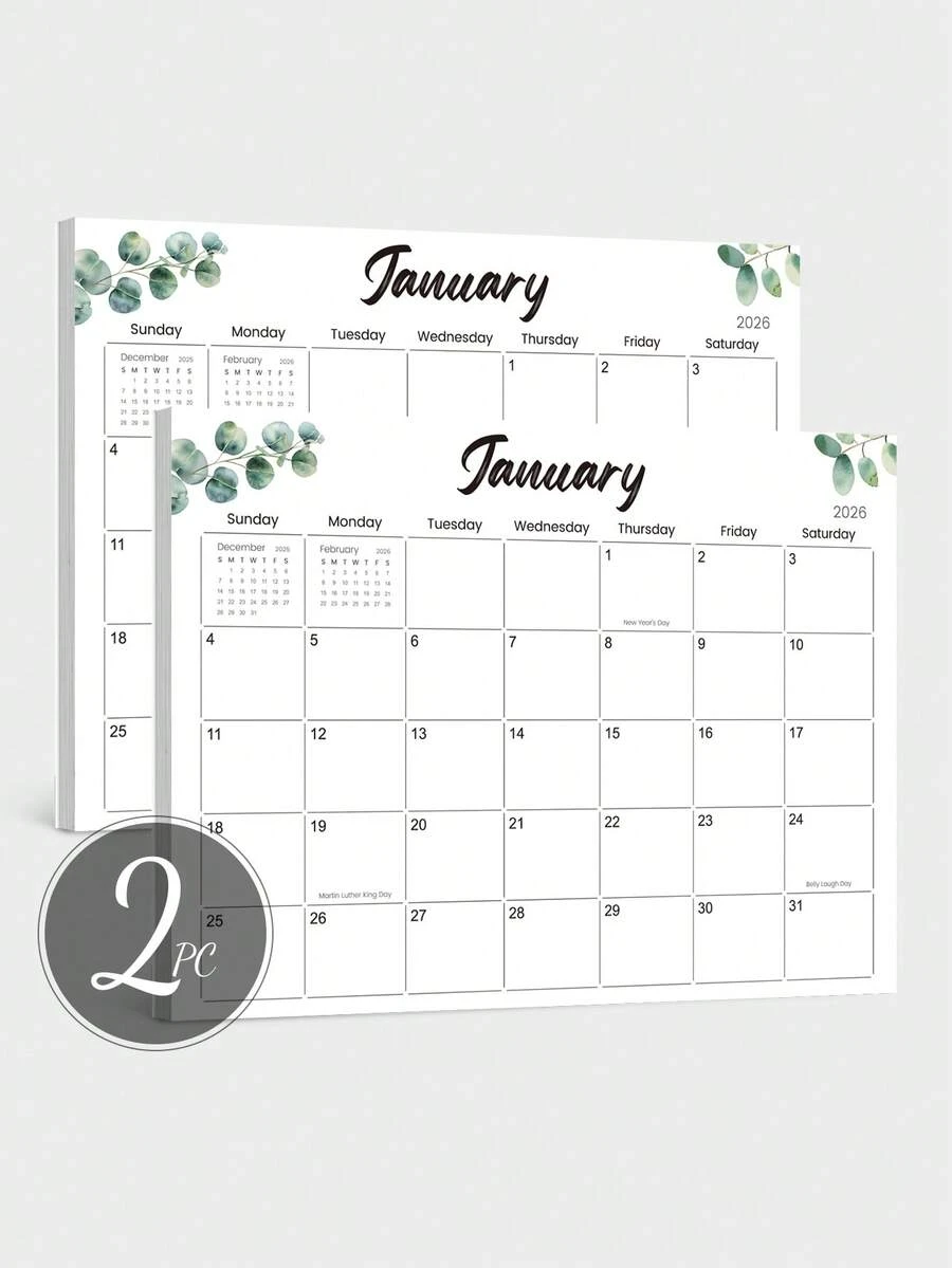 Trees 2027 Magnetic Monthly Calendar – 12 Months Planner For Fridge With12 Tear-Offs Large Date Boxes For Reminders & Meal Planning,Work Home, Office Supplies, School Supplies, Room Decor Office Desk Accesorries
