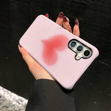 Funda para teléfono - Funda para teléfono 2 en 1 con diseño de corazón rosa, adecuada para Samsung Galaxy A57 A37 A25 A17 A16 A06 A56 A55 A54 A53 A52 A36 A35 A34 A32 A26 A23 A15 A14 A13 5G A71, resistente a impactos, duradera, a prueba de arañazos, resistente a caídas, adecuada para varios modelos de  17, 16, 15, 14, 13, 12, 11, Plus, Air, Pro, Max, Galaxy S21, S22, S23, S24, S25, S26 FE, Edge, Pus, Ultra. - Color mixto 1 - Ver 5