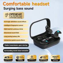 NEW SENYANG NUEVO Senyang-2026 Nuevos auriculares inalámbricos Sonido HiFi HD Estuche de carga con pantalla LED Ligero y cómodo Sonido Dolby ENC Llamadas HD TWS Auriculares Bluetooth 6.0 para parejas para iPhone, Android y como regalo - Ver 13