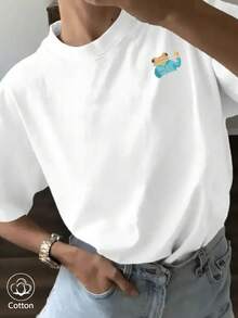 Women T-Shirts - White - View 5